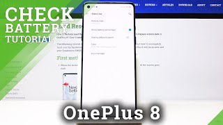 How to Show Current Battery Level in OnePlus 8 – Activate Battery Percentage