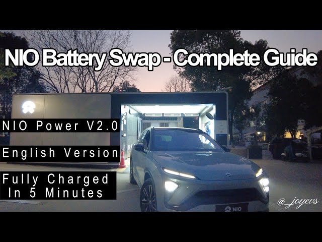 NIO Power Swap Station im Praxistest: Voller Auto-Akku in 5 Minuten