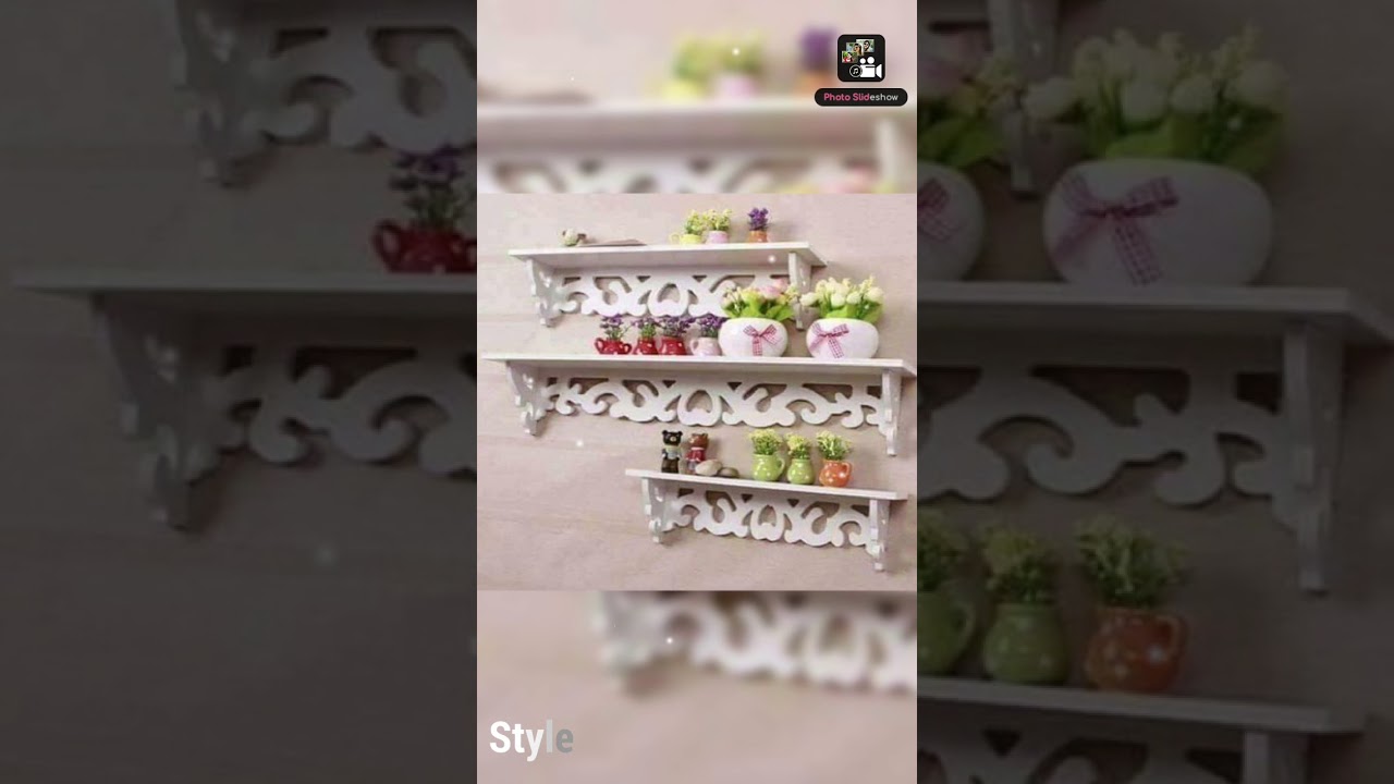 أرفف ديكور علي الحائط بتصميمات روعة YouTube