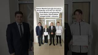 Pancar Nezihe Şairoğlu Ortaokulu,  hem Kızlar, hem Erkekler kategorisinde 1. olmuştur