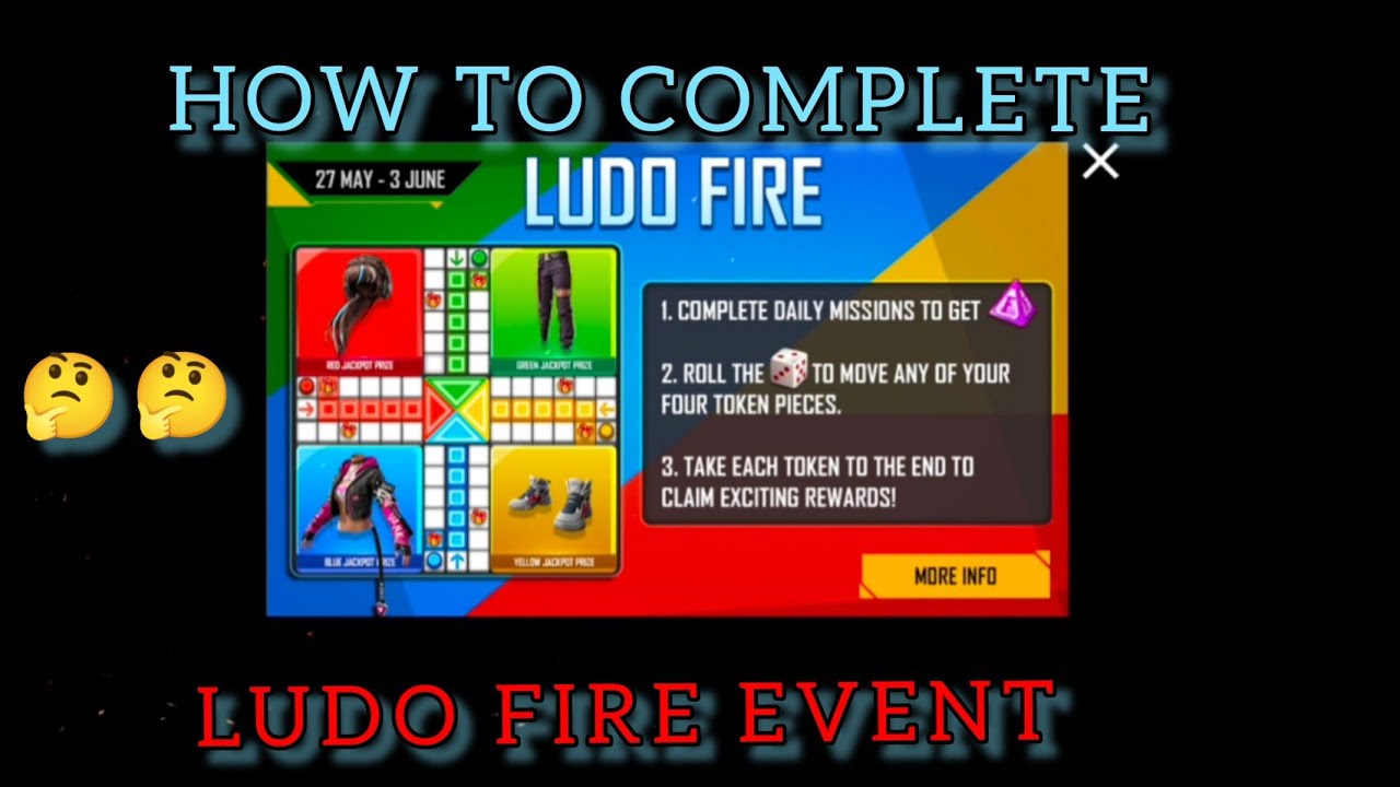 HOW TO COMPLETE FIRE LUDO EVENT ll NEW EVENT ll