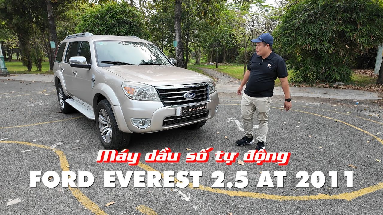 Ford Everest 2.5 AT 2011 máy dầu số tự động giá lanh quanh 300  |0901 22 66 69