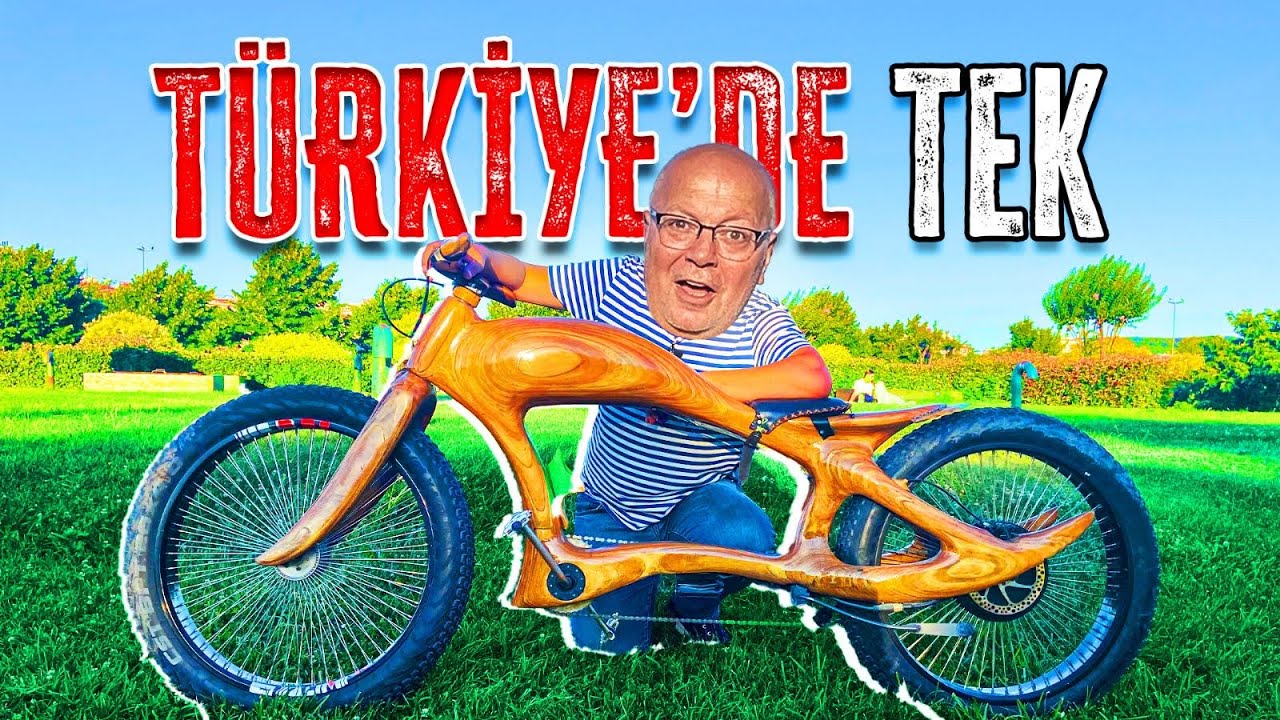 200.000 TL'LİK EL YAPIMI BİSİKLETİ TEST ETTİM - RESMEN SANAT ESERİ