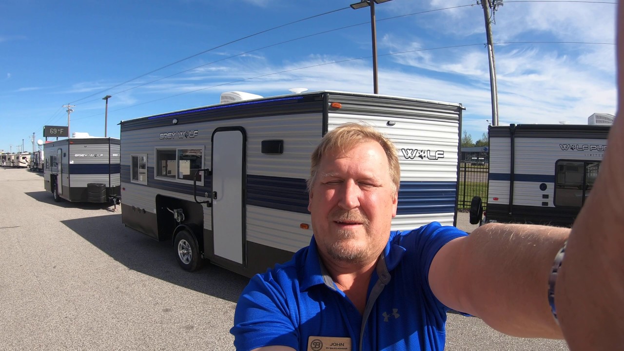 2020 Forest River Grey Wolf 16 BF Fish House YouTube