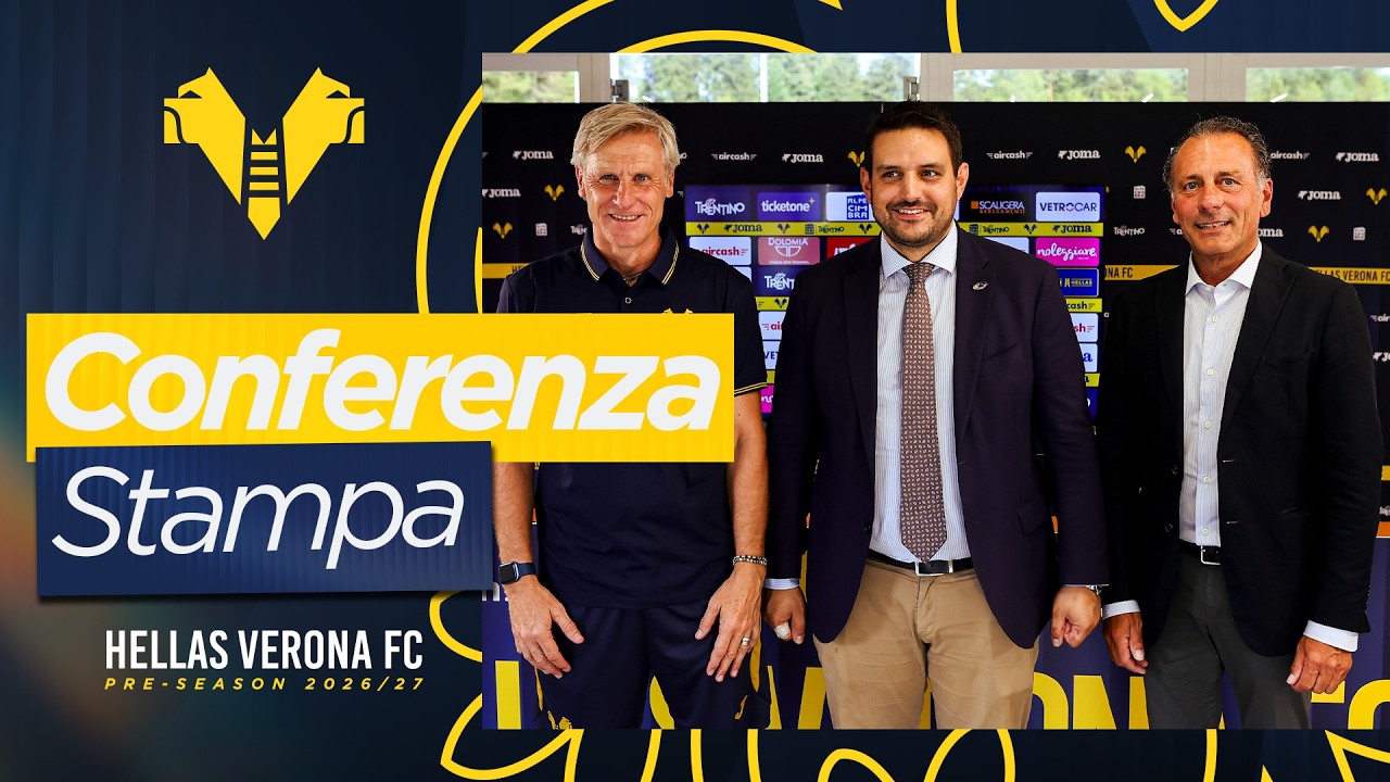 La conferenza stampa di presentazione del ritiro di #Folgaria2026