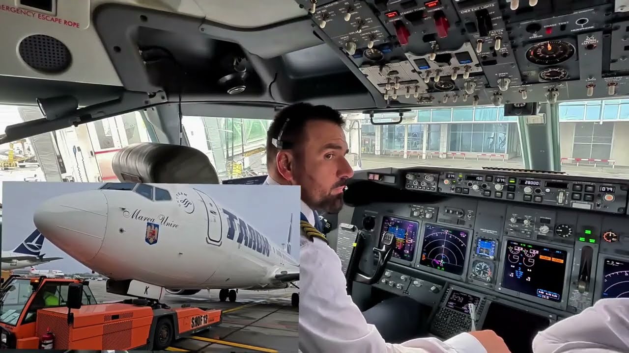 Boeing 737 Epic Startup & Takeoff  Cockpit View | Best Cockpit Landing Video | GoPro 12