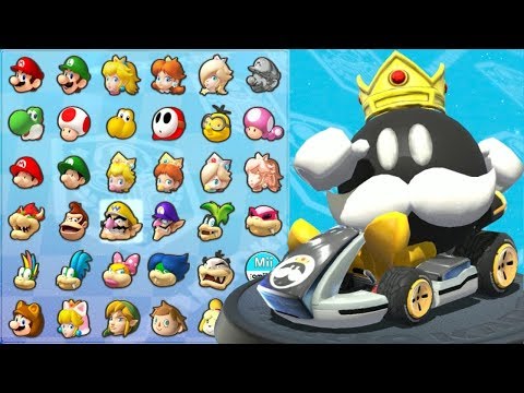 King Bob-omb in Mario Kart 8 (Mushroom Cup)