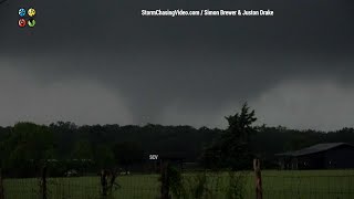 Madisonville, Texas - Tornadoes, 4/28/2024 by StormChasingVideo 6,148 views 2 weeks ago 2 minutes, 7 seconds