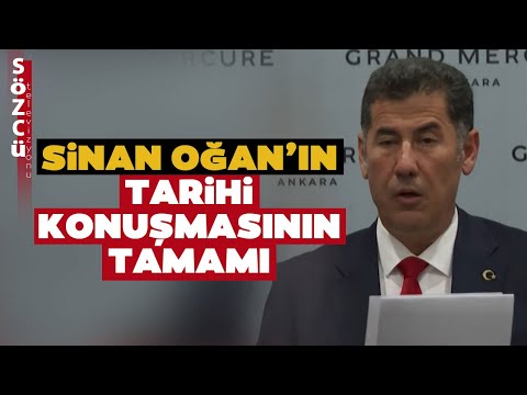 Sinan Oğan Seçimin İkinci Turunda Erdoğan'ı Destekleyecek!