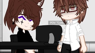 The CEO is getting soft👀//MEME//The CEO and a l0an shark//Gacha Club BL(Omegaverse) screenshot 4