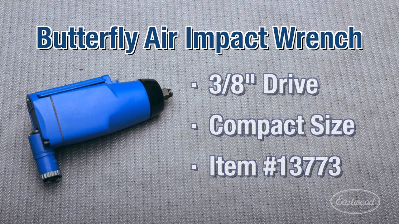 Universal Tool UT2025R 3/8 Inch Drive Butterfly Air Impact Wrench 70 Ft-lbs