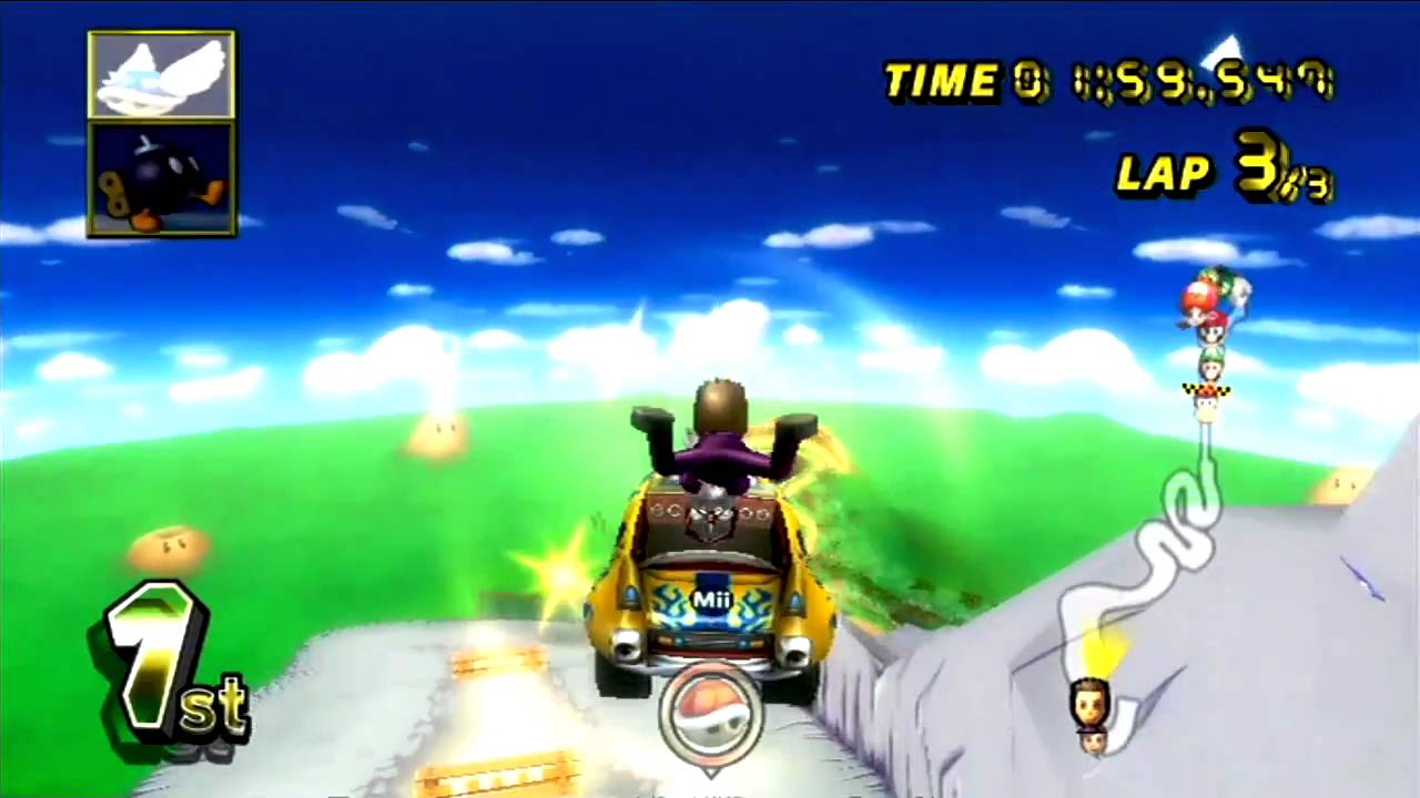 Mario Kart Wii Online Races #13 GCN DK Mountain