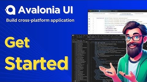 Avalonia Tutorial: Getting Started - Programming with Avalonia | C# WPF