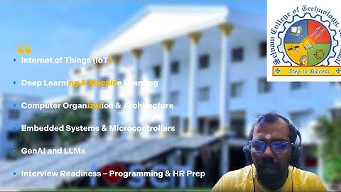 AICTE- ATAL - sixdays Faculty Development program