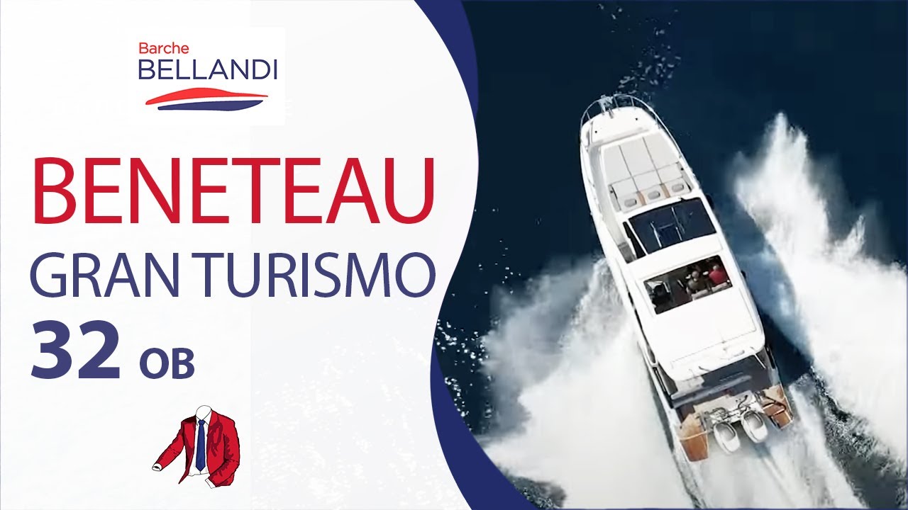 ⁣Test barca a motore BENETEAU GRAN TURISMO 32OB - Anteprima mondiale prova in mare