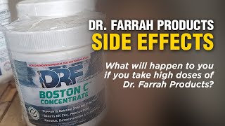 What are the Side Effects When Taking Dr. Farrah Products: Boston C, Megadose Vitamin C and more