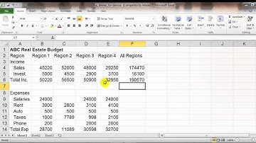Correcting Ranges in AutoSum BC116a 2010 Wk4 Rd2
