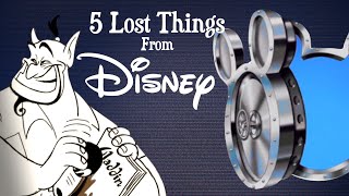 5 Lost Things from Disney | Scribbles to Screen