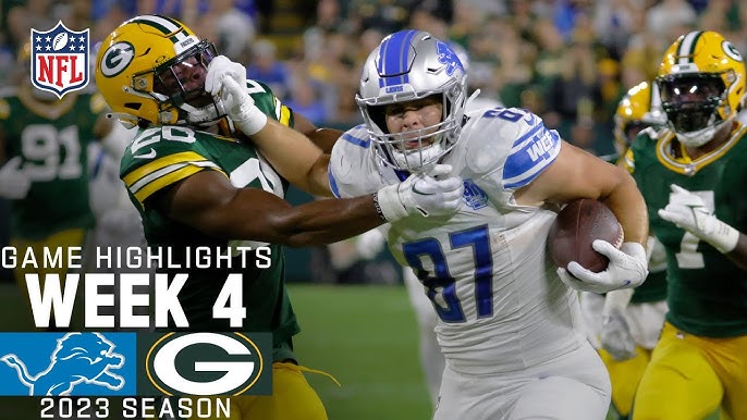 Lions vs Packers Predictions  NFL Week 4 Thursday Night Football Game  Analysis 