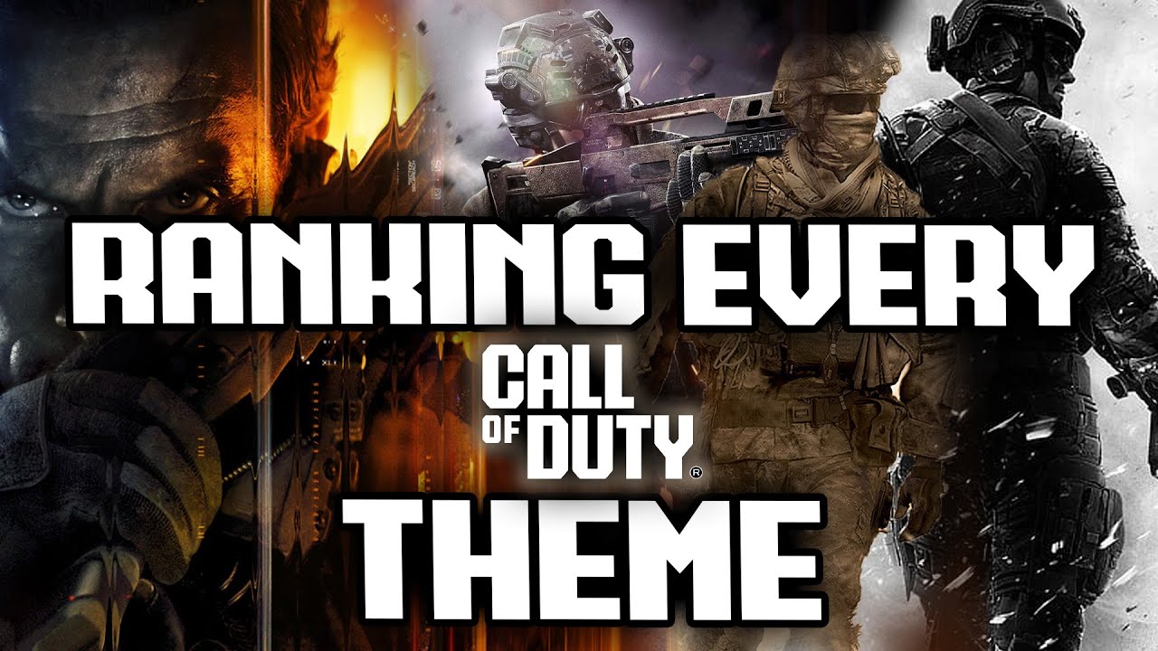 Cod Start Theme RANKING every Call of Duty MULTIPLAYER THEME - YouTube