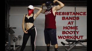 Resistance Bands At Home Booty Workout Routine