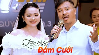 Quang Lập Thu Hường biến hình thành CÔ DÂU CHÚ RỂ cưng xỉu - Liên Khúc Đám Cưới Mới Nhất