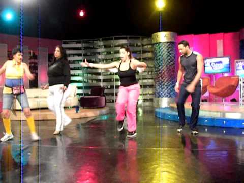 Bailando Zumba con Patricia Rampolla, Muequita y u...