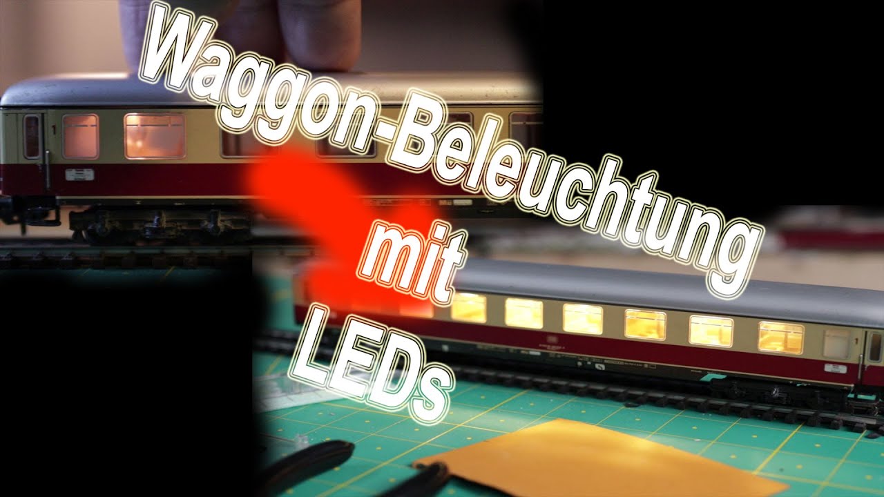 LED Waggonbeleuchtung Innenbeleuchtung Beleuchtung Waggons H0 TT N G , 9,99  €