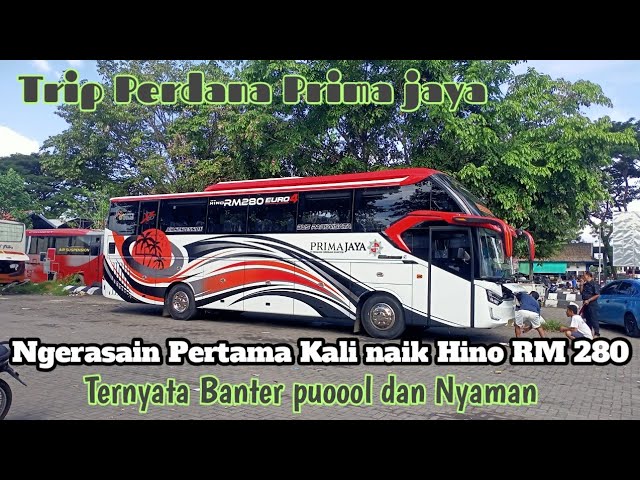 Trip Prima Jaya Hino RM 280 || Rilis Perdana Mataram Bima Part 1 class=