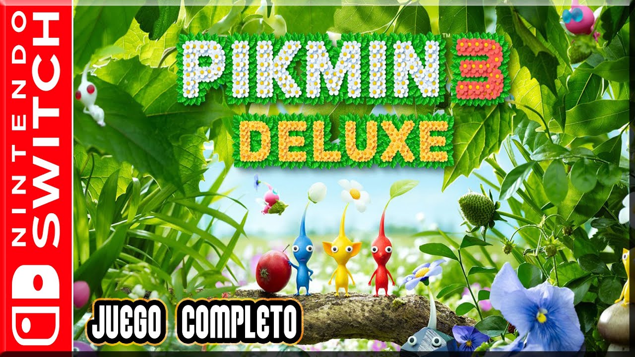 Pikmin 3 Deluxe - Juego Completo | Español (Switch)