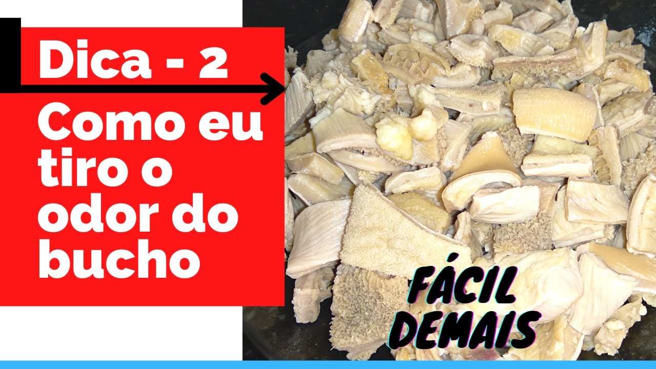Como tirar o odor do bucho | Dica 2 - YouTube