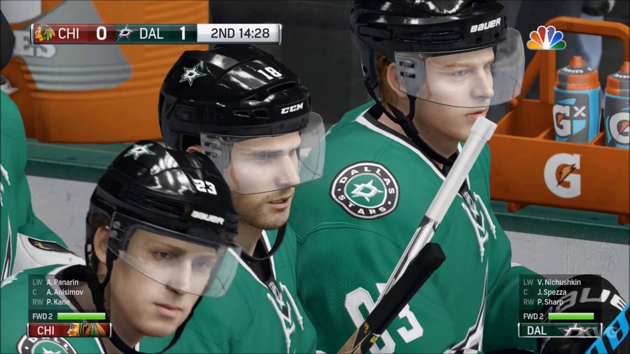 NHL 17 - Chicago Blackhawks vs Dallas Stars | Gameplay (HD) [1080p60FPS]