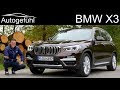BMW X3 FULL REVIEW 2019 G01 30i - Autogefühl