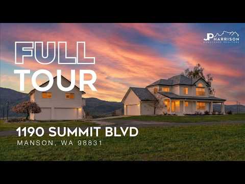 1190 Summit Blvd., Manson, WA home video tour
