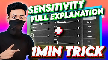 How to set Bgmi & Pubg SENSITIVITY 2024 | BGMI Sensitivity Explain For Beginners