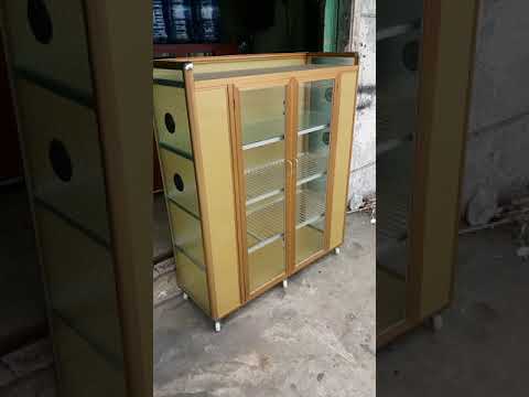 Video Tủ nhôm kính đựng chén bát giá bao nhiêu? Địa chỉ bán... - youtube