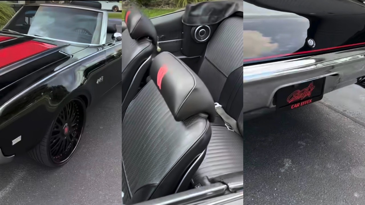 Gillie Shows Off Wallo's Custom Old School Whip With His Logo On The Seats😤💪🏾