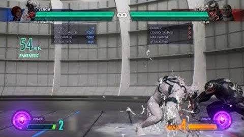 Marvel vs Capcom Infinite: Venom/Black Widow Day 1 Basic Combo