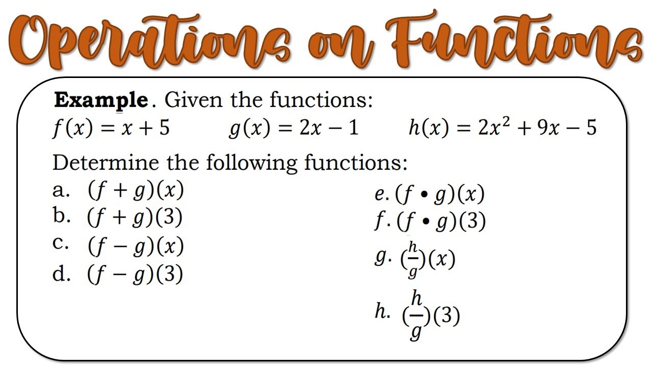grade 11 functions assignment
