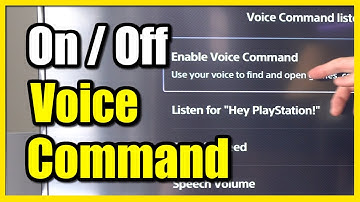How to Turn On or OFF the Voice Commands on PS5 Console (Fast Tutorial)