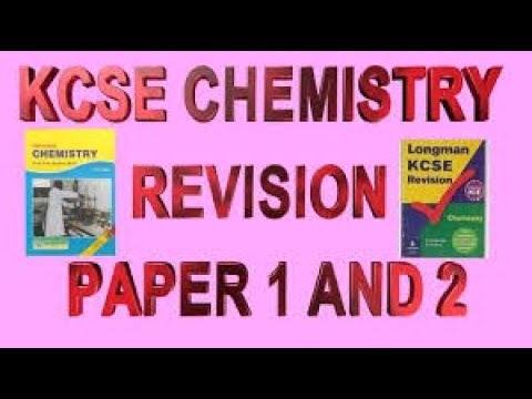 Chemistry Form 1 Exam Revision | Form 1 Work | Questions & Answers ...