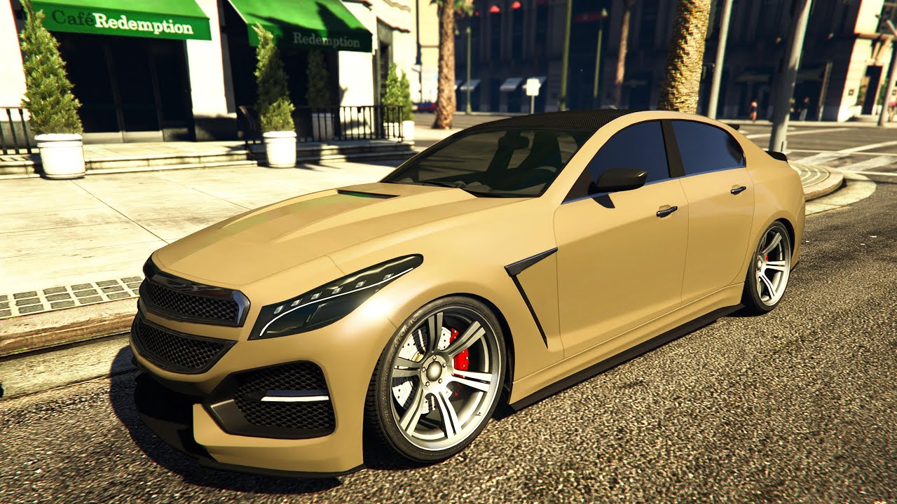 Albany V-STR Customization (GTA Online, Cadillac CTS-V) - YouTube