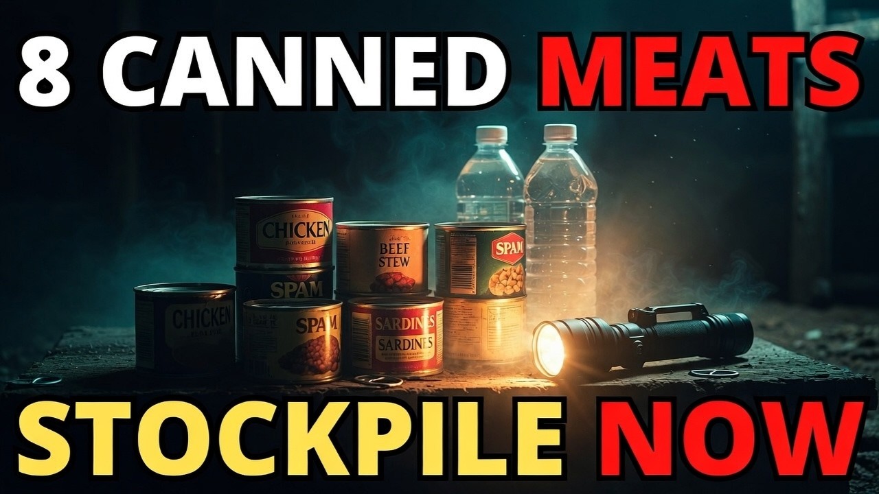 8 Canned Meats You NEED to Stockpile Before It's Too Late (Most People Get This WRONG)