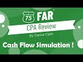 CPA FAR Exam-Statement of Cash Flows Simulation