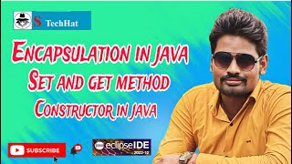 encapsulation in java set and get methods