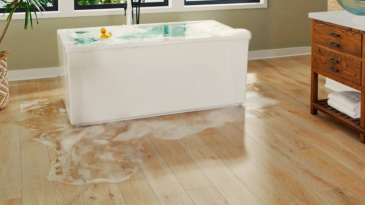 How to Repair Water Damaged Wood in Bathroom and Kitchen YouTube