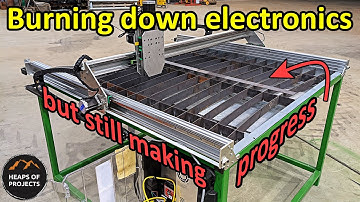 CNC Plasma Cutter Build Part 3 - Burning things down