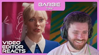 Video Editor Reacts to the Barbie Movie Trailer