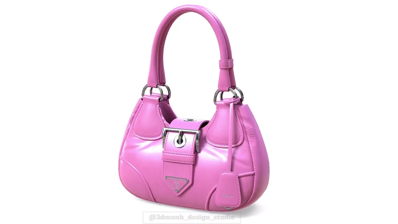 Prada Women's Moon Padded Nappa-leather Bag