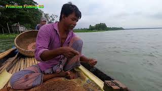 Amazing Fishing Video ! Traditional Fish Catching in River। Best Fishing By Fishhook